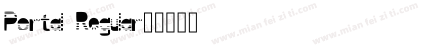 Portal Regular字体转换
